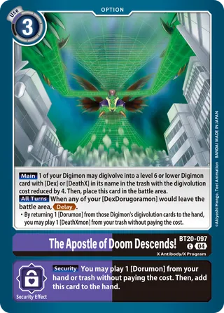 The Apostle of Doom Descends!
