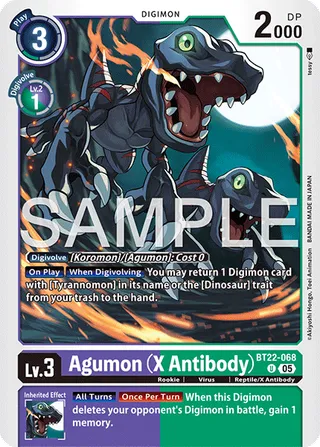 Agumon (X Antibody)