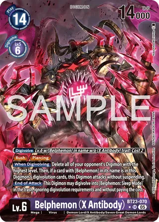 Belphemon (X Antibody)
