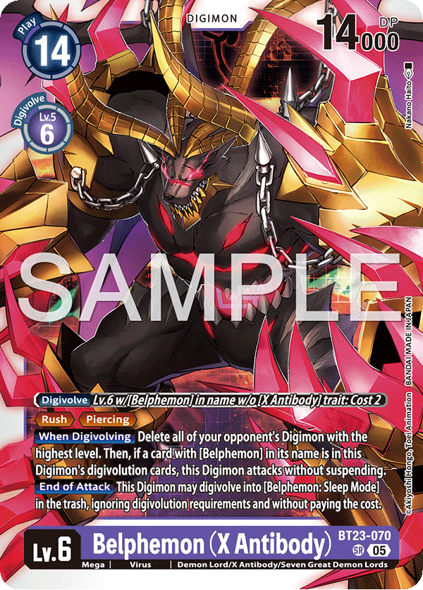 Belphemon (X Antibody)