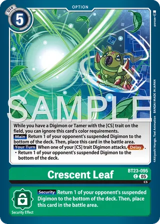 Crescent Leaf
