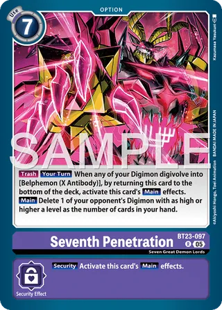 Seventh Penetration