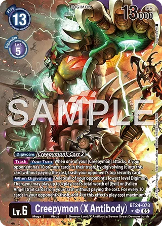 Creepymon (X Antibody)