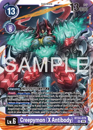 Creepymon (X Antibody)
