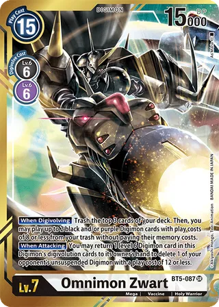 Omnimon Zwart
