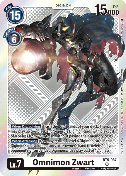 Omnimon Zwart