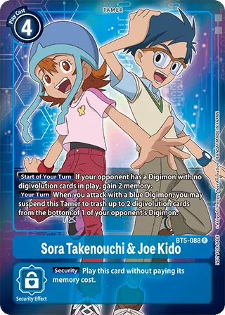 Sora Takenouchi & Joe Kido