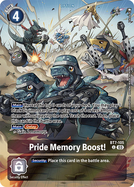 Pride Memory Boost!