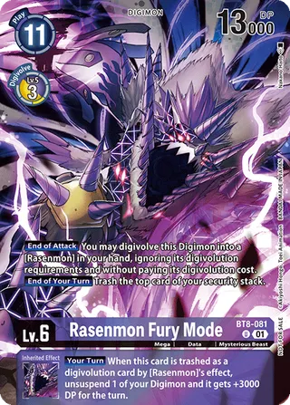 Rasenmon Fury Mode