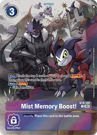 Mist Memory Boost!