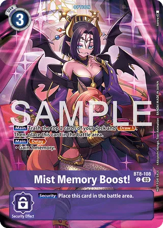 Mist Memory Boost!