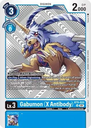 Gabumon (X Antibody)