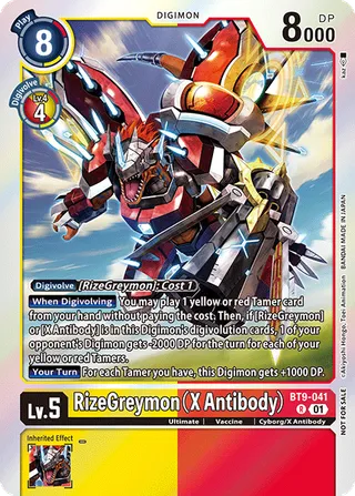 RizeGreymon (X Antibody)