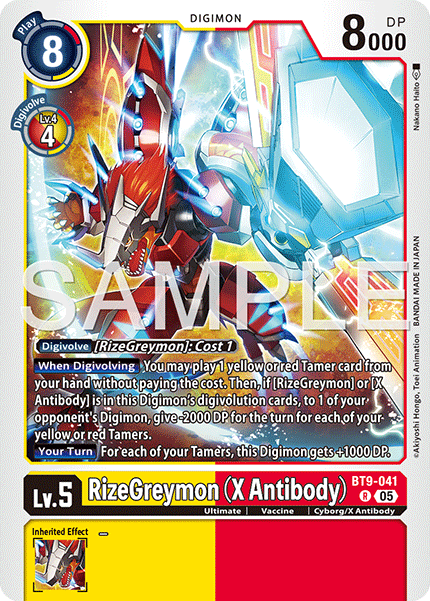 RizeGreymon (X Antibody)