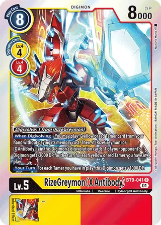 RizeGreymon (X Antibody)