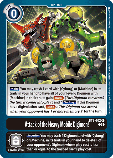 
                        Attack of the Heavy Mobile Digimon!
                      