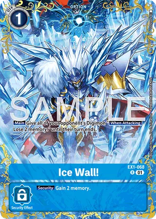 Ice Wall!