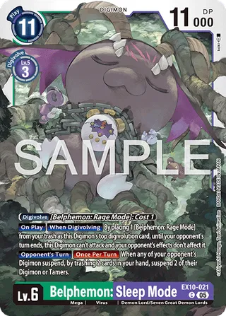 Belphemon: Sleep Mode