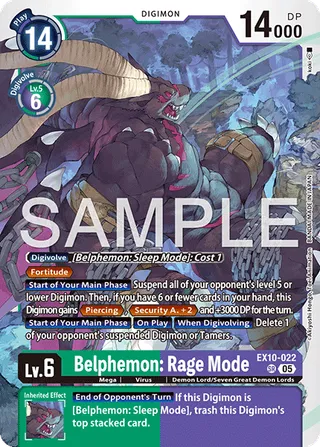 Belphemon: Rage Mode