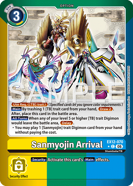 Sanmyojin Arrival