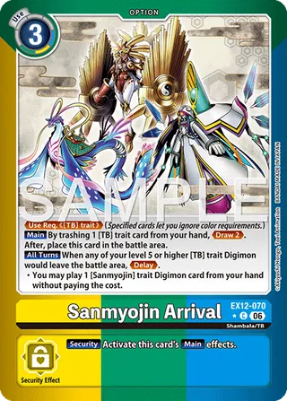 Sanmyojin Arrival
