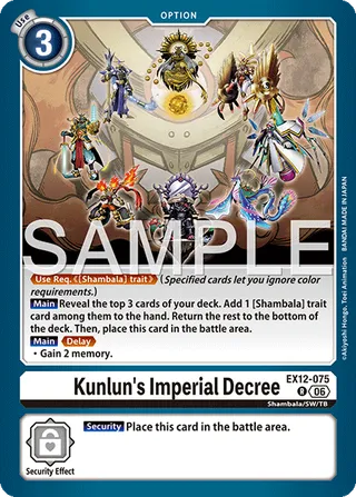 Kunlun's Imperial Decree