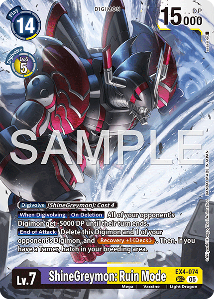 ShineGreymon: Ruin Mode