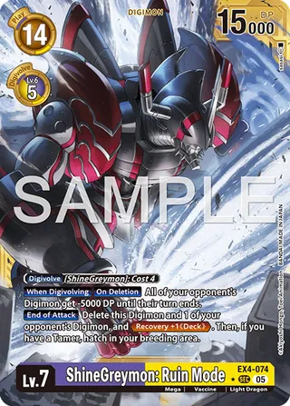 ShineGreymon: Ruin Mode