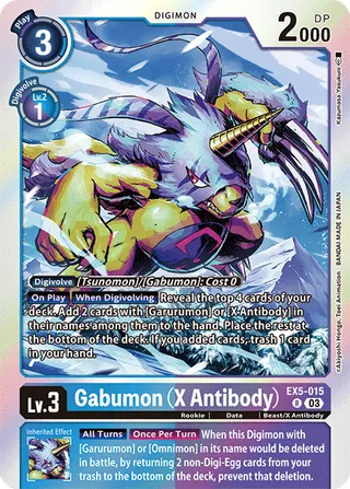 Gabumon (X Antibody)