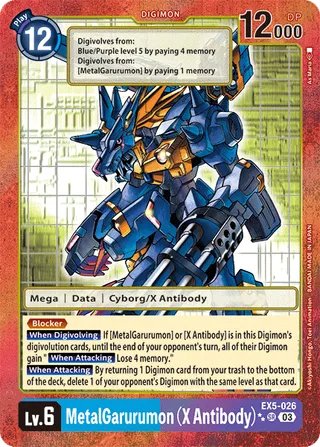 MetalGarurumon (X Antibody)