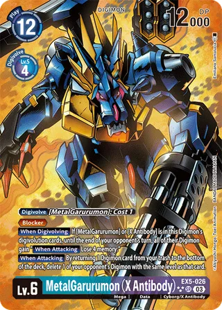 MetalGarurumon (X Antibody)