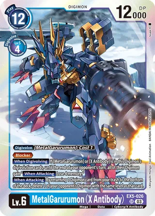 MetalGarurumon (X Antibody)