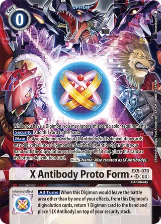 X Antibody Proto Form