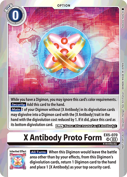 X Antibody Proto Form