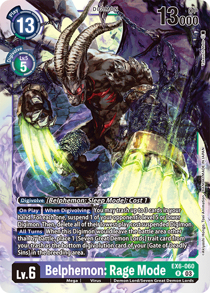 Belphemon: Rage Mode