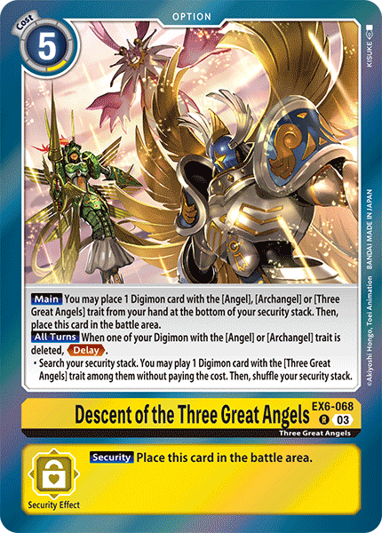 
                        Descent of the Three Great Angels
                      