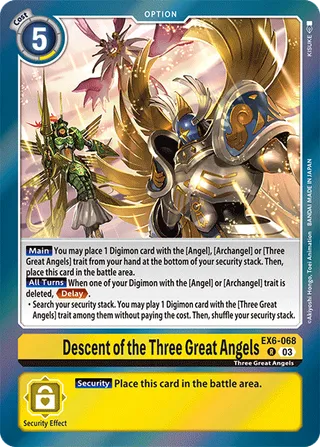 Descent of the Three Great Angels