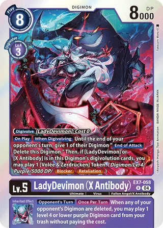 LadyDevimon (X Antibody)