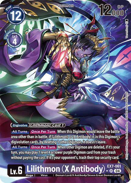 Lilithmon (X Antibody)