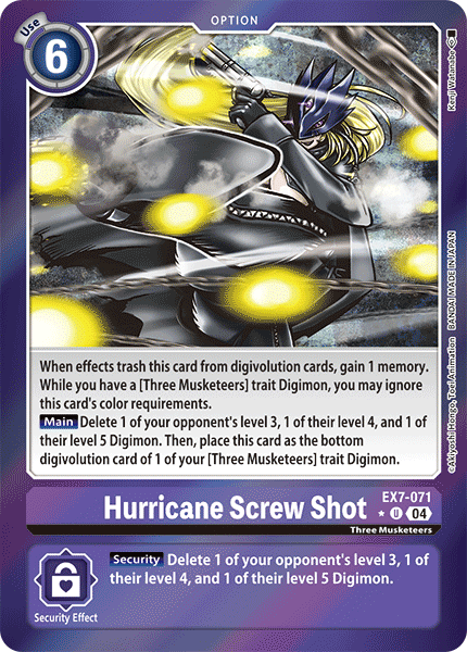 Hurricane Screw Shot