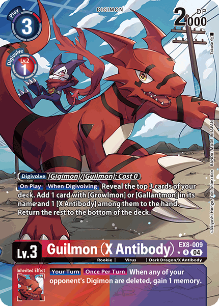 Guilmon (X Antibody)