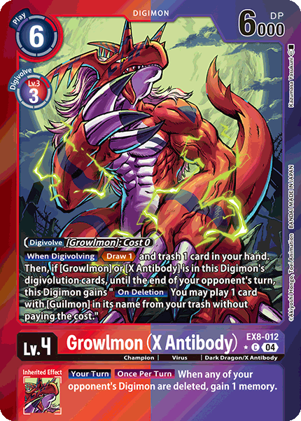 Growlmon (X Antibody)