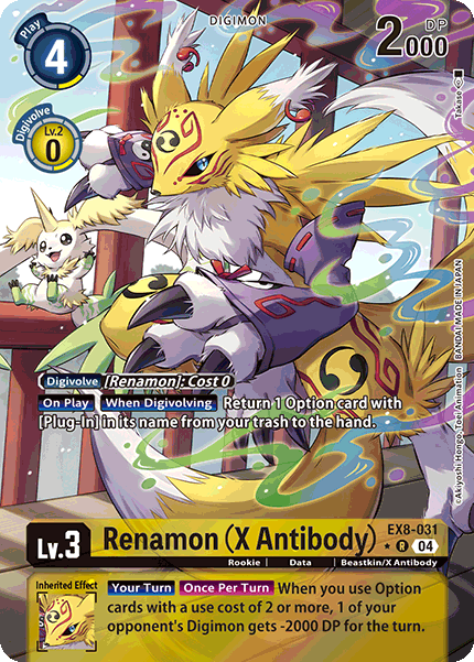 Renamon (X Antibody)