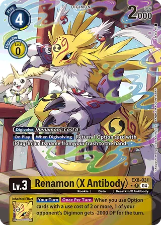 Renamon (X Antibody)