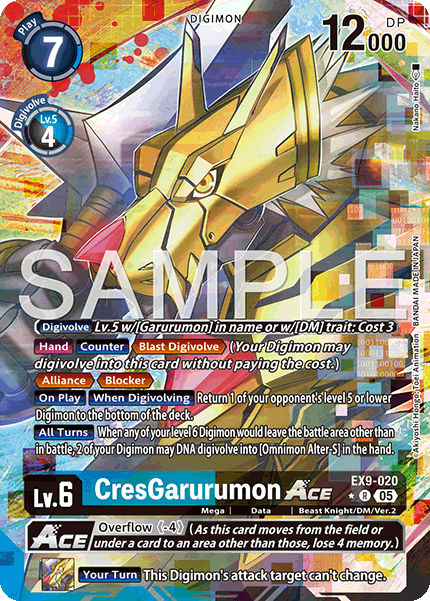 CresGarurumon ACE