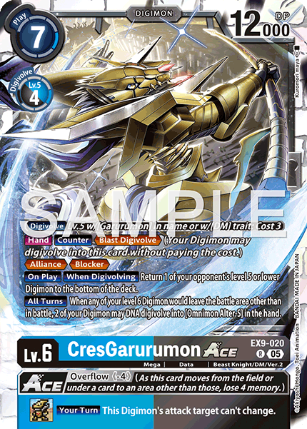 CresGarurumon ACE