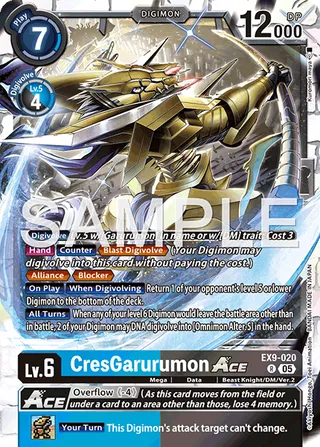 CresGarurumon ACE