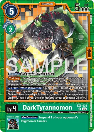 DarkTyrannomon