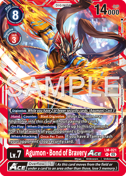 Agumon - Bond of Bravery ACE
