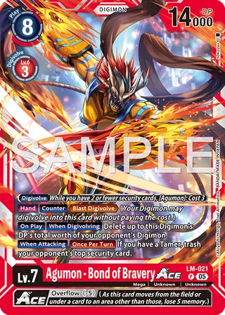 Agumon - Bond of Bravery ACE